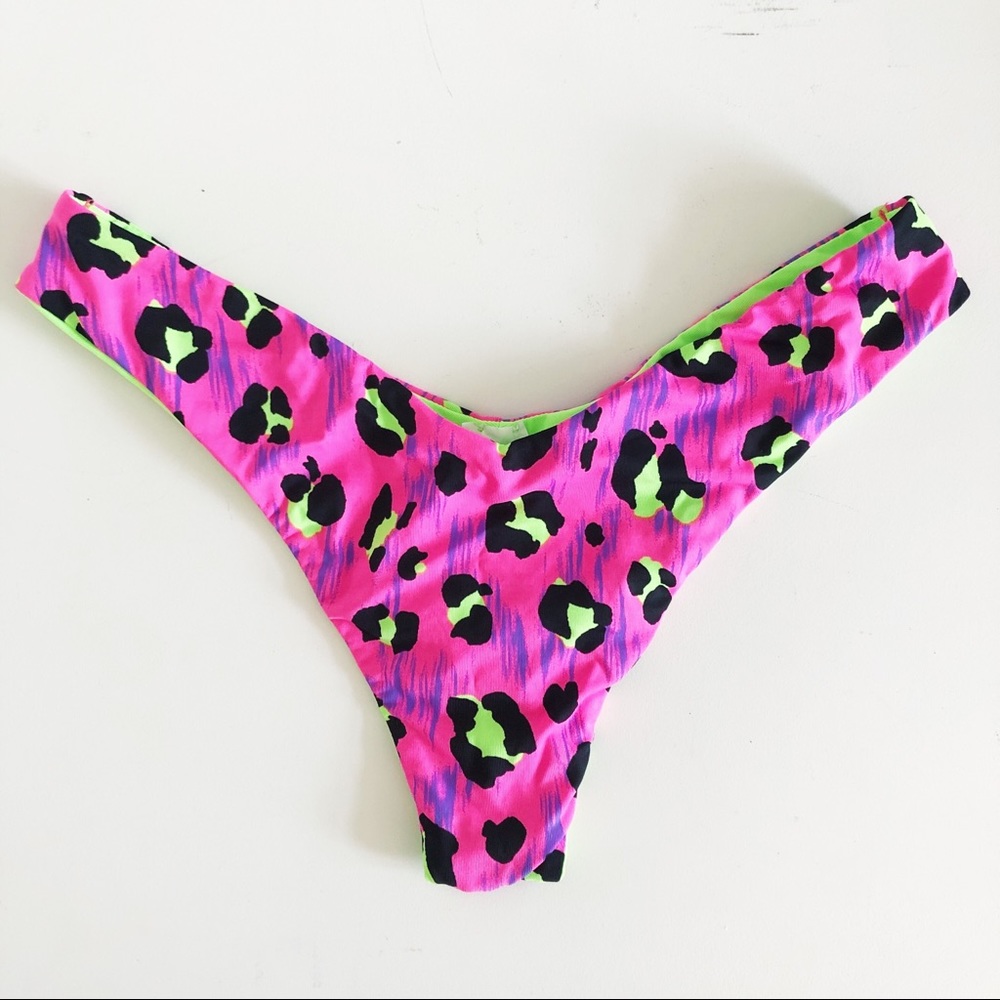 NWOT Calzedonia Laura Animal Print Brazilian Suit